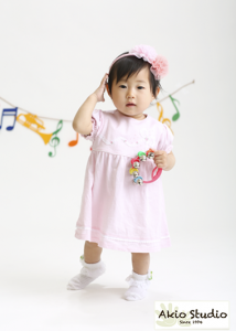 1歳のお誕生日おめでとうございます! 水天宮前写真館