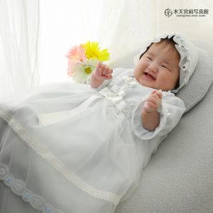 素敵な笑顔♡お宮参りおめでとうございます!