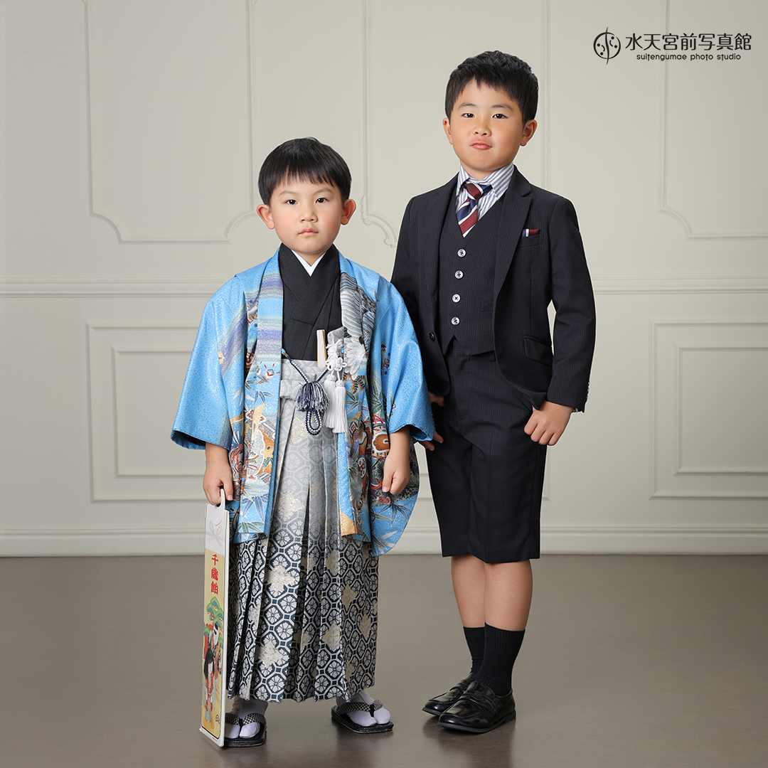 水天宮 5歳七五三】素敵なご兄弟の絆が感じられました🌟 | 初宮参り
